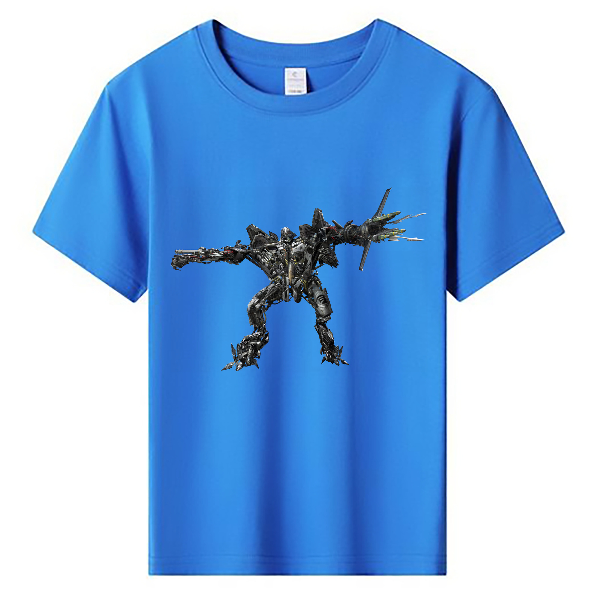 （画像用） Transformers トランスフォーマー 綿100％キッズTシャツ（フロントプリント）